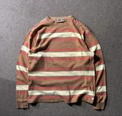 90s 00s goodenough グットイナフ ボーダー カットソー ロンTのサムネイル