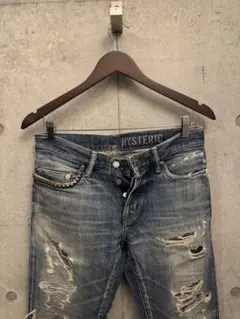 レア世代 HYSTERIC GLAMOUR！ダメージ加工 ストレートデニム　29
