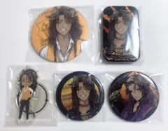 ツイステ レオナ 缶バッジ アクスタ セット