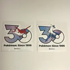 ポケモン 30周年記念 ステッカー ラティオス - メルカリ
