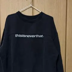 thisisneverthat スウェット ブラック Lサイズのサムネイル