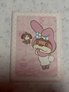 あつまれどうぶつの森 amiiboカード サンリオコラボ シール
