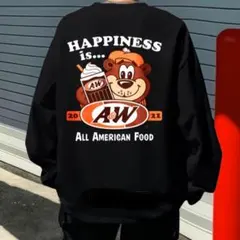 a＆w エンダー　沖縄　ルーティ　半袖 Tシャツ　L コットン 綿100