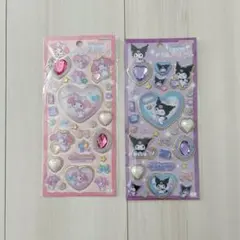 サンリオ マイメロディ クロミ キラキラジュエルシール