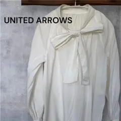 ボウタイ ギャザー ブラウス