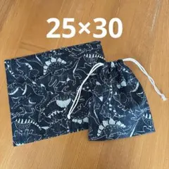 ランチョンマット25×30 給食袋セット　恐竜