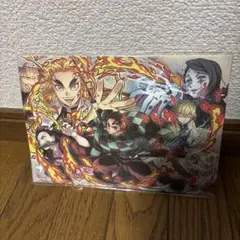 【新品未開封】鬼滅の刃　無限列車ufotable描き下ろしA5イラストカード 壱