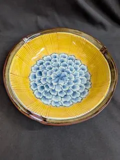特価品、波佐見焼、花弁黃あじろ紋、７寸浅鉢【カレーパスタ皿】のサムネイル