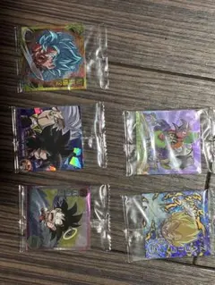 ドラゴンボール 超戦士シールウエハース 5枚セット