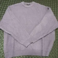 フリークスストア　紫　ニット　セーター　L 大きめ