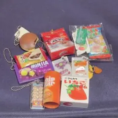 カプセルトイセット ミニチュアお菓子