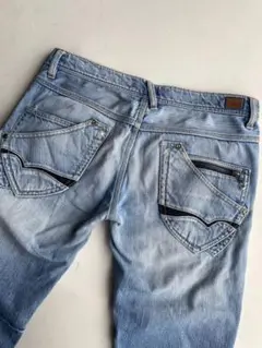 ニコル NICOLE CLUB FOR MEN ユーズド加工デニムジーンズ 46