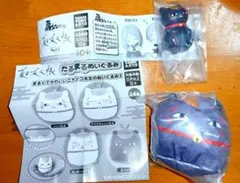 夏目友人帳　黒ニャンコ　肩ズンFigPart2　だるまるぬいぐるみ