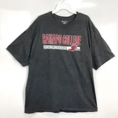 champion チャンピオン Tシャツ チャコール プリント ヴィンテージ
