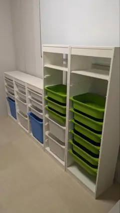 引き取り希望】IKEA トロファスト 階段 ケース付き 2個 - メルカリ