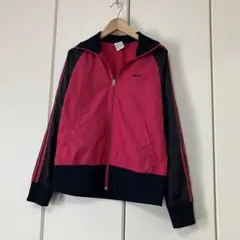 adidas アディダス ショッキングピンクウィンドウブレイカー