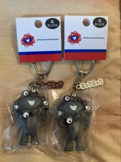 【万博限定】黒ミャクミャク キーホルダー　2個セット　関西万博　EXPO
