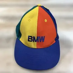 【希少】BMW キャップ　小さいサイズ アジャスター調整　カラフルのサムネイル