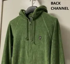 BACK CHANNEL バックチャンネル ベロア パーカー メンズ L