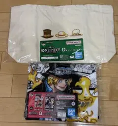 一番くじ　ONE PIECE CARD GAME Ｂ賞 サボ　Ｄ賞トートバッグ