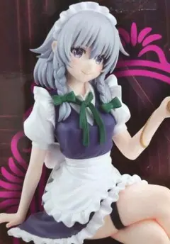 東方プロジェクト　ぬーどるストッパー　十六夜咲夜　フィギュア