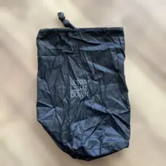 ULTRA LIGHT DOWN ブラック収納袋