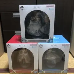 一番くじホロライブ　白銀ノエル 宝鐘マリン 雪花ラミィ フィギュア3体 未開封