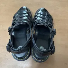 Dr. Martens ブラック サンダル 厚底