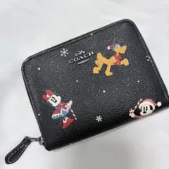 COACH × Disney クリスマスコラボウォレット 新品未使用