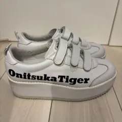 オニツカタイガー ウィメンズ デレゲーションチャンク ホワイト 23.0cm