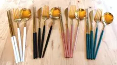 未使用・開封済　クチポール風カトラリーセット