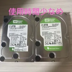 使用時間11H】DIGA換装用2TB 3.5インチHDD WD20EURX - メルカリ