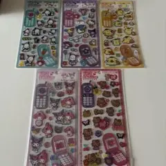 平成はっぴーフォンシール サンリオ 5種セット