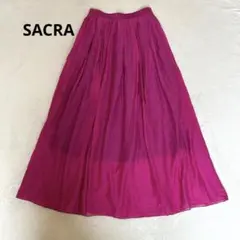 SACRA ギャザースカート　マキシ丈　日本製　森川葵さん着用　M 春夏のサムネイル
