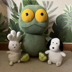 バムとケロ ヤメピ バムとケロ ぬいぐるみ ヤメピ S | 絵本ナビ | グッズ・通販