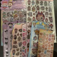 ラブブ　その他　シールセット　3Dシール　立体シール