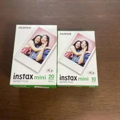instax mini 20枚2箱 新品未開封 チェキ - メルカリ