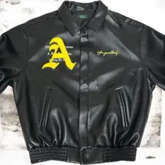 レザー バルーンシルエットジャケット A.H.G.K