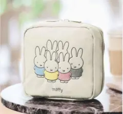 【新品・未開封】ミッフィー　ガバッと開くスクエアポーチ