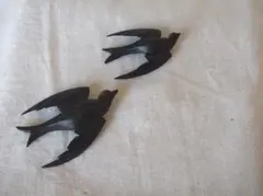 木彫りのツバメ 壁飾り オーナメント2羽 燕 小鳥 欧州 蚤の市/K636 木彫りのツバメ 壁飾り オーナメント2羽 燕 小鳥 欧州 蚤の市/K636