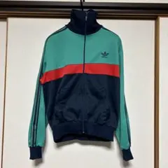 adidas 70sトラックジャケット　ジャージ　フランス製　ヴィンテージ　M