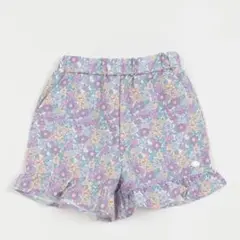 美品！petit main 水陸両用 花柄ショートパンツ　女の子　100センチ