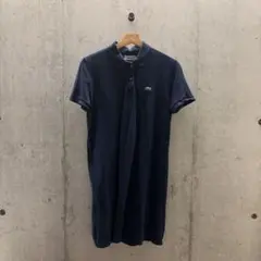 LACOSTE ラコステ 半袖 ポロワンピース ネイビーのサムネイル