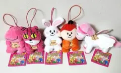 たべっ子どうぶつ THE MOVIEややちびでかマスコット第2弾　全5種セット