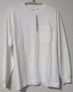 GLOBAL WORK ヘビロテTee Sサイズ ホワイト　長袖Tシャツのサムネイル