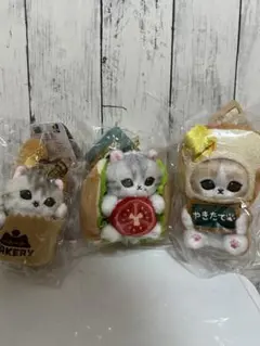 mofusand もふもふベーカリー ぬいぐるみ4種 ポーチ セット - メルカリ