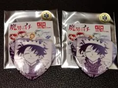 魔男のイチ TSUTAYA ハート缶バッジ ウロロ イチ セット