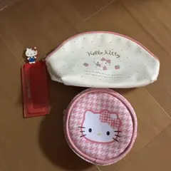 Hello Kitty ポーチとコームセット