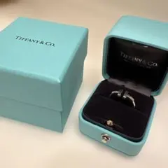 Tiffany ティファニー T ワイヤーリング　8号