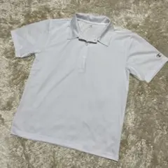 Champion ホワイト ポロシャツ